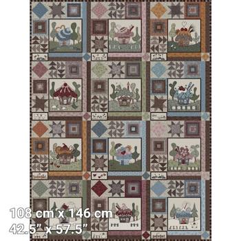 Cup Cake Quilt – Block of the Month 2027 by Quilt My Design